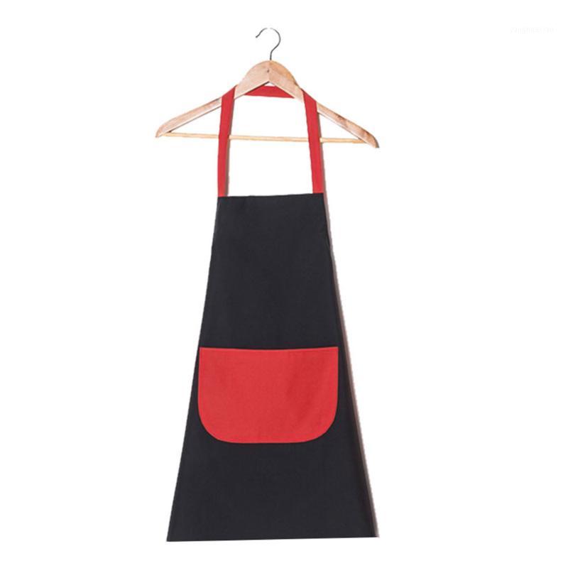 

Aprons Work Apron Pocket Home Cooking Dress With Adjustable Bib Unisex Waterproof El Baking Cleaning Bar Chefs1