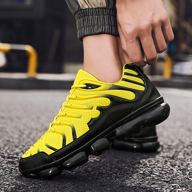 

Top quality *Men's footwear, breathable knitted shoes, casual sports shoes and 124s, 124；black-124；