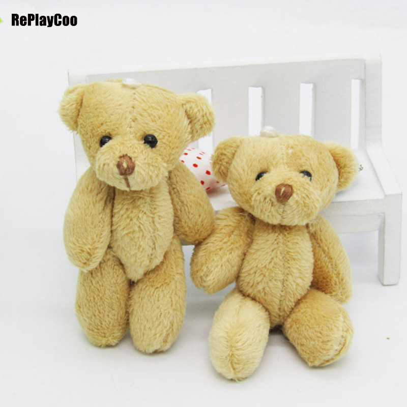 mini flocked teddy bears in bulk