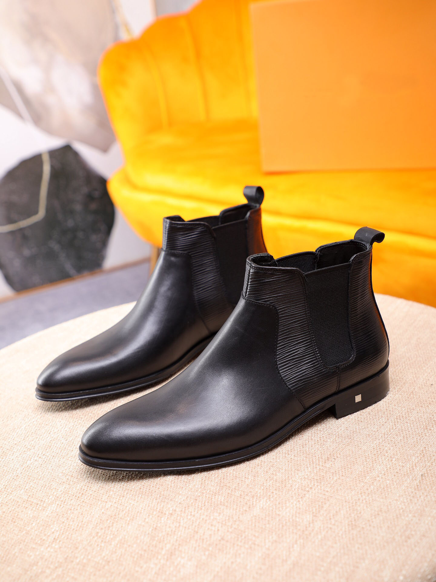 marcas de botas de couro