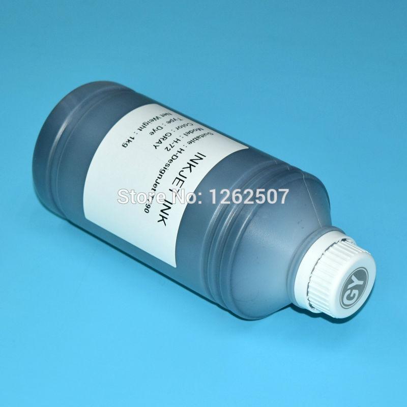

72 1L 1000ml Dye or Pigment Water based ink For Designjet T610 T770 T790 T795 T1100 T1200 T1300 T2300 Plotters 1Liter ink