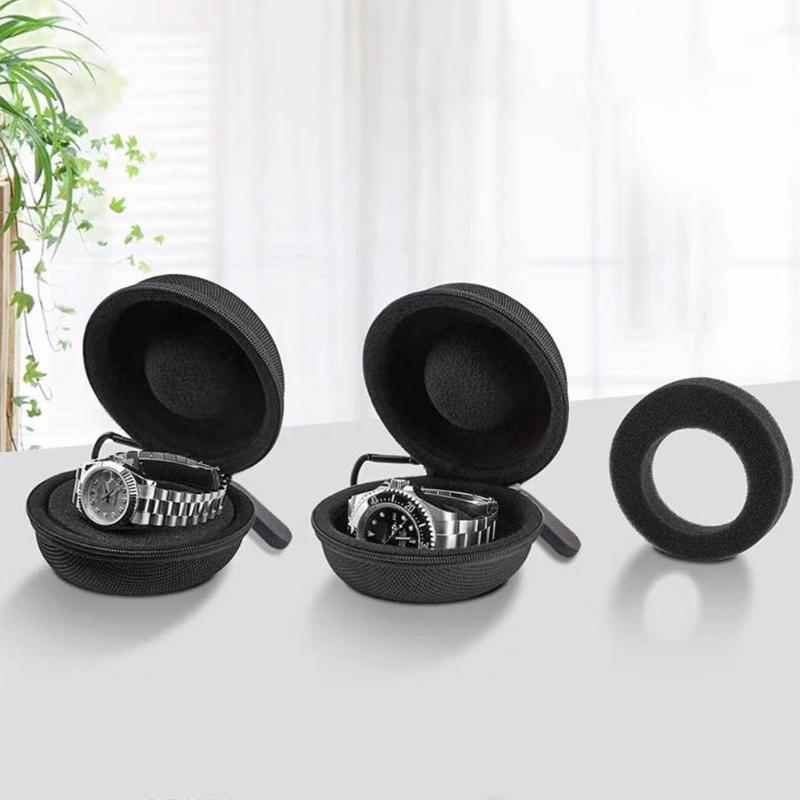 

Waterproof Zipper Box Jewelry Single Travel Portable Wristwatch EVA Pouch Accessories Cover Watch Storage Case Protective1