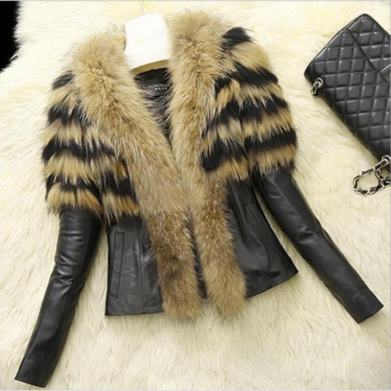 

plus size -6XL! Faux Fur Coat Women Warm Slim Overcoat Button Faux Fur Jacket Long Sleeve Lady Casual, Yellow