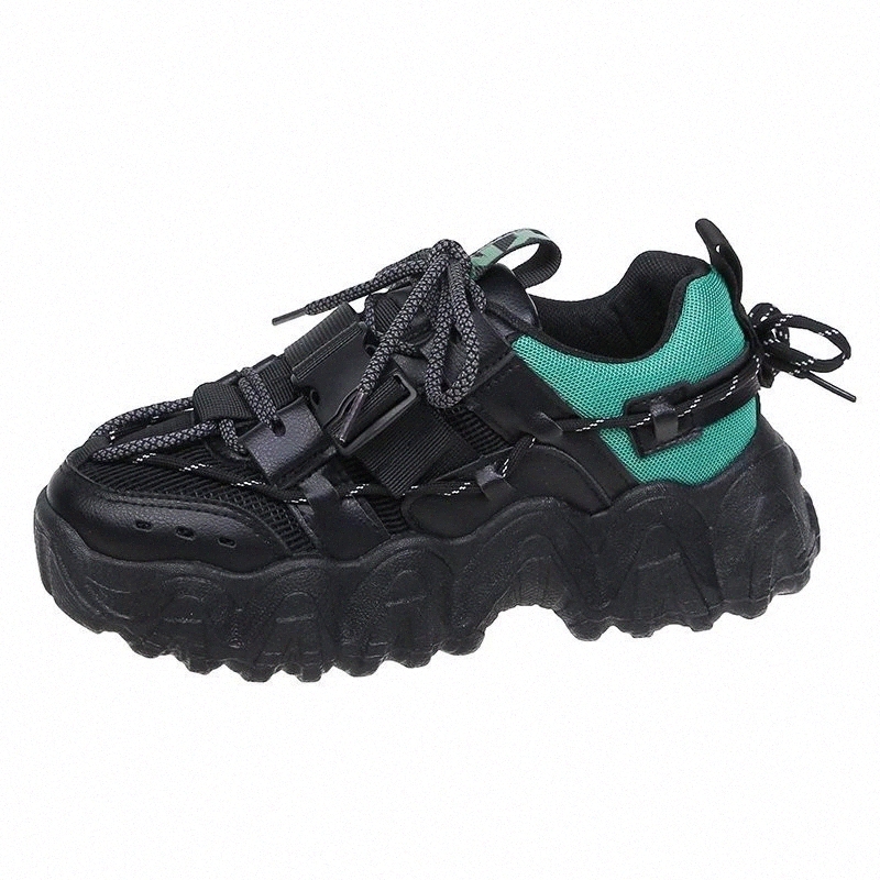 

New Street Chunky Sneakers Shoes Summer Mesh Breathable Running Sport Shoes Women Platform Outdoor Walking Sneakers #aR6S