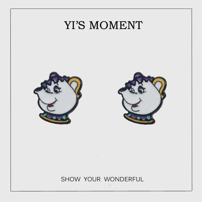 

birthday Gift Enamel stud Earrings Earings for kids