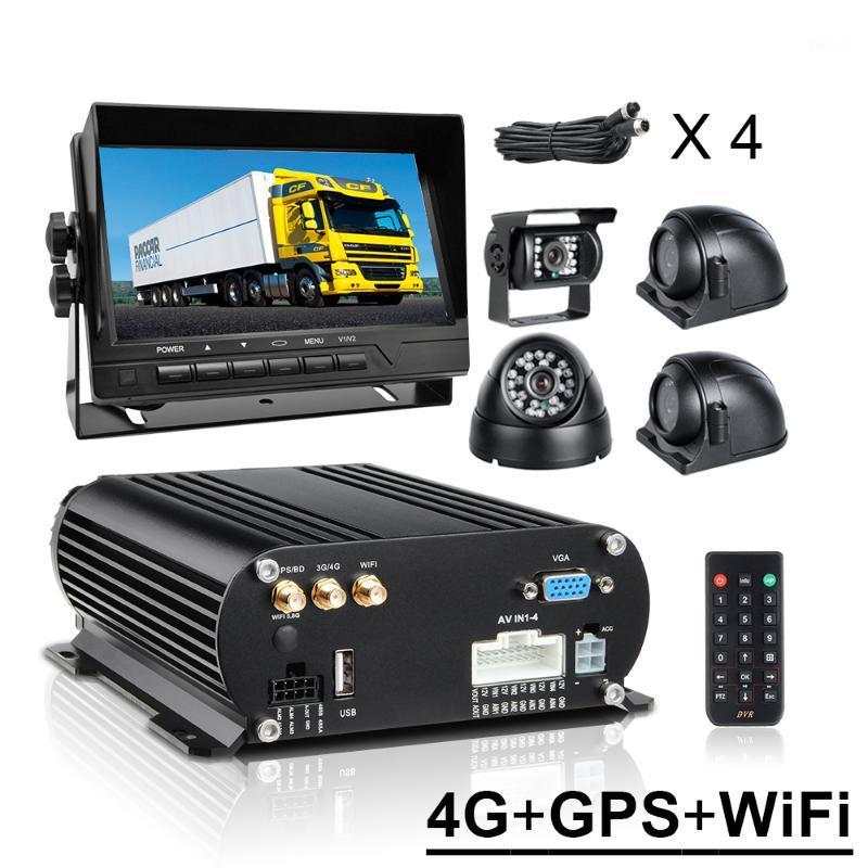 

Mobile dvr Kit 4CH 2TB HDD 1080P 4G GPS Wifi Bus Surveillance Taxi Video Recorder with 4pcs AHD 2.0MP Truck Camera 7inch Monitor1