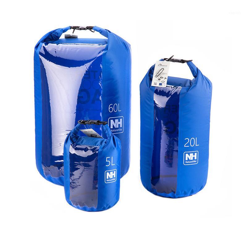 

Wholesale-Naturehike New 1pcs for 60L UltraLight Visual Dry sack Waterproof Bag Dry bag NH15S005-D60L1