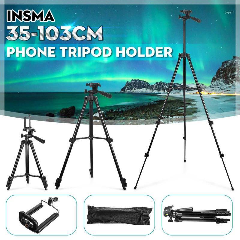 

INSMA Extendable 36-100cm Universal Adjustable Tripod Stand Mount Holder Clip Camera Phone Holder Bracket For Cell Phone Camera1