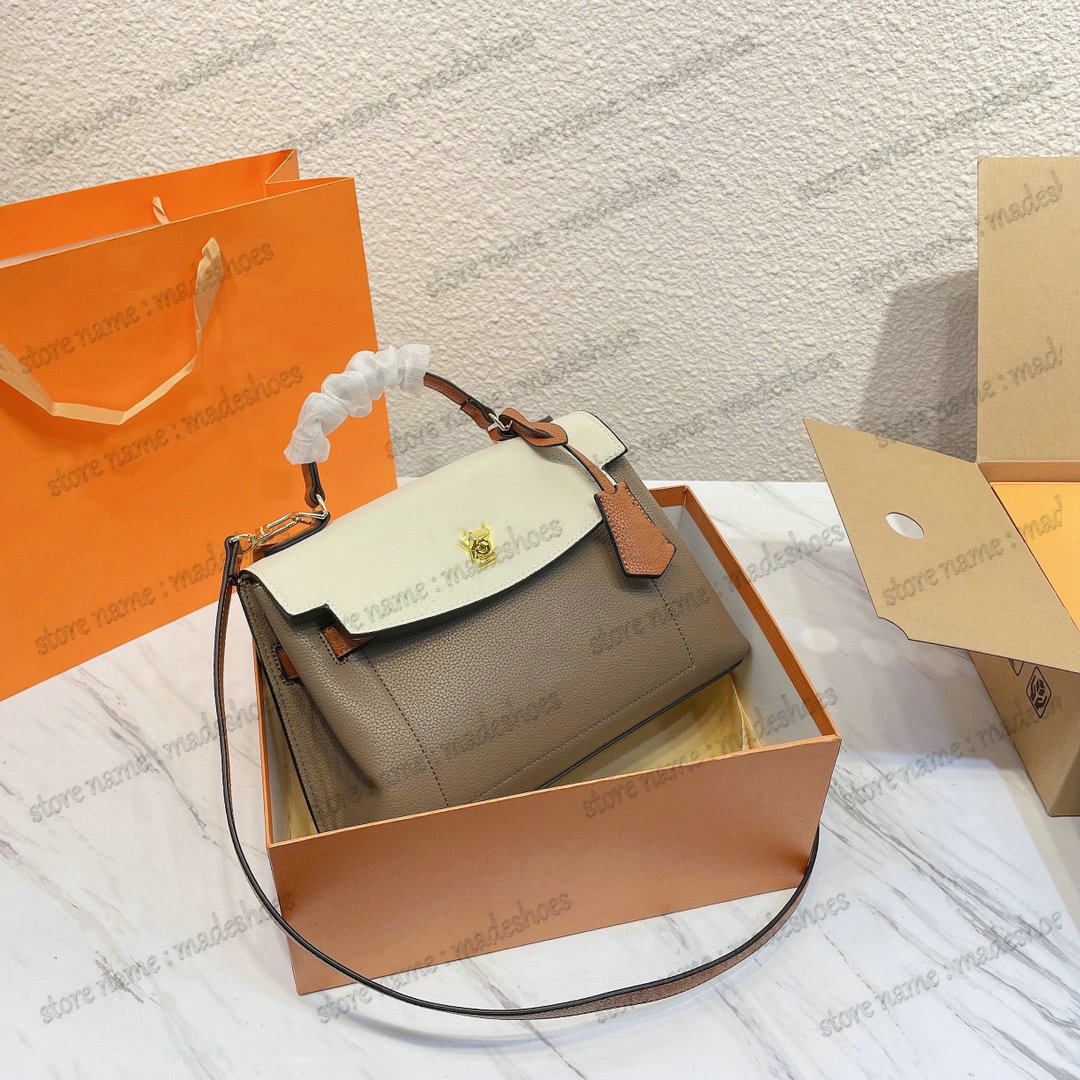 

LOCKME EVER BB Tote Women Designer Vintage Shoulder Bag Luxurys Wallet Turn Lock Classic CrossBody Designers Busniess Handle Bag