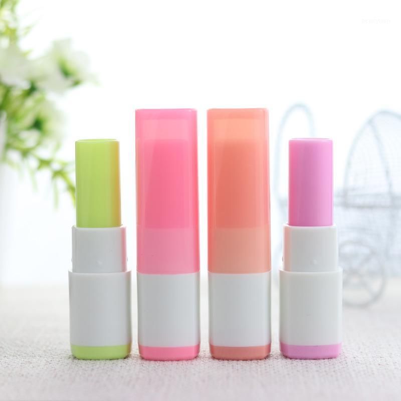

3pcs DIY Lipstick Tube Empty Packaging Material Lip Cosmetic Containers Candy Color Portable lipgloss tubes wholesale1