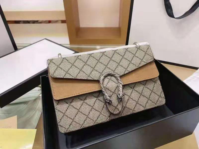 

Dionysu Chain Shoulder Bag Super Nao Plus Flap with Tiger Clasp Snake top Handbag Women Handbag Cross body purse 400249, Red inside