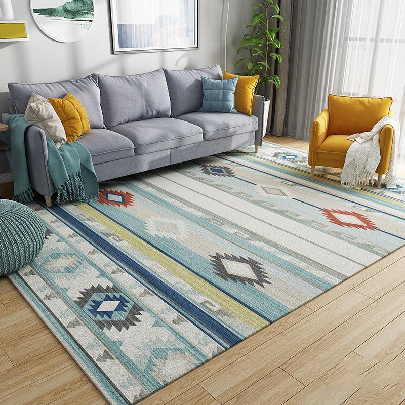 

Vintage Ethnic Bohemian Carpet for Living Room Home Bedroom Tatami Rug American Nordic Carpets Sofa Coffee Table Study Floor Mat1