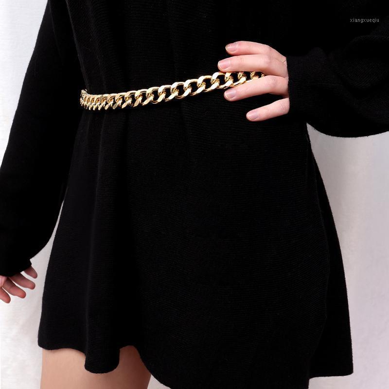 

Belts Vintage Multilayer Gold Silver Color Belly Chain Waist Fashion Body Chains Women Boho Jewelry RT168, Black;brown
