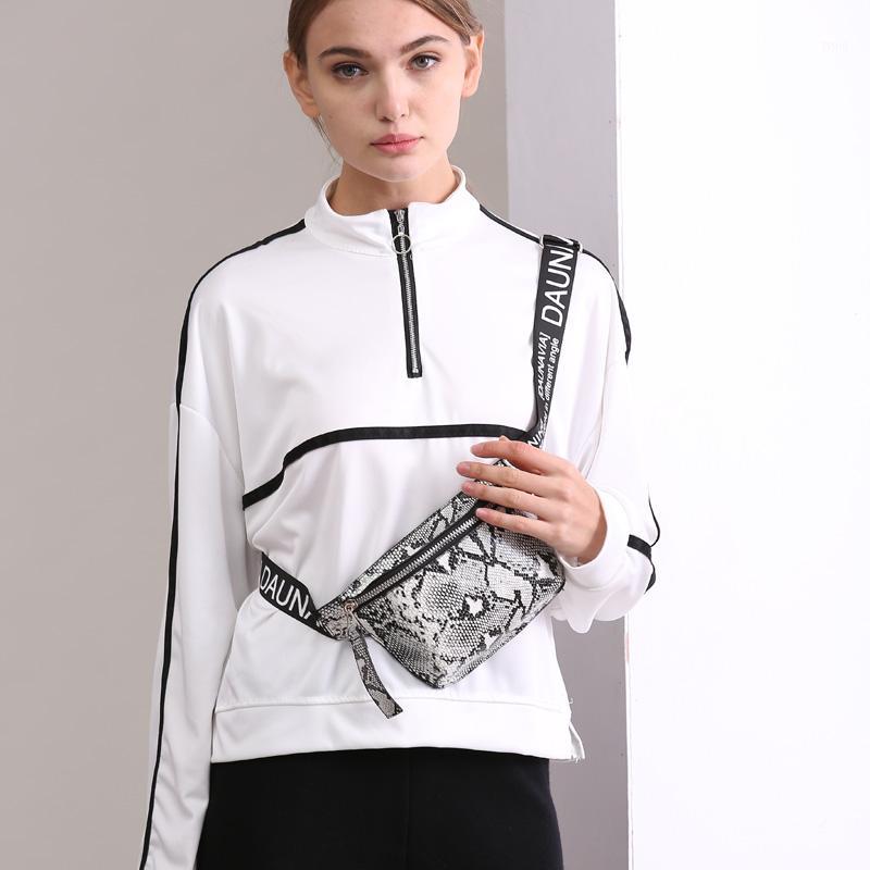 

SWDF New Serpentine chest Bag Lady Fashion Belt Chest package Mini Diagonal Women's Bag Belt package Waist Pack1, Gold