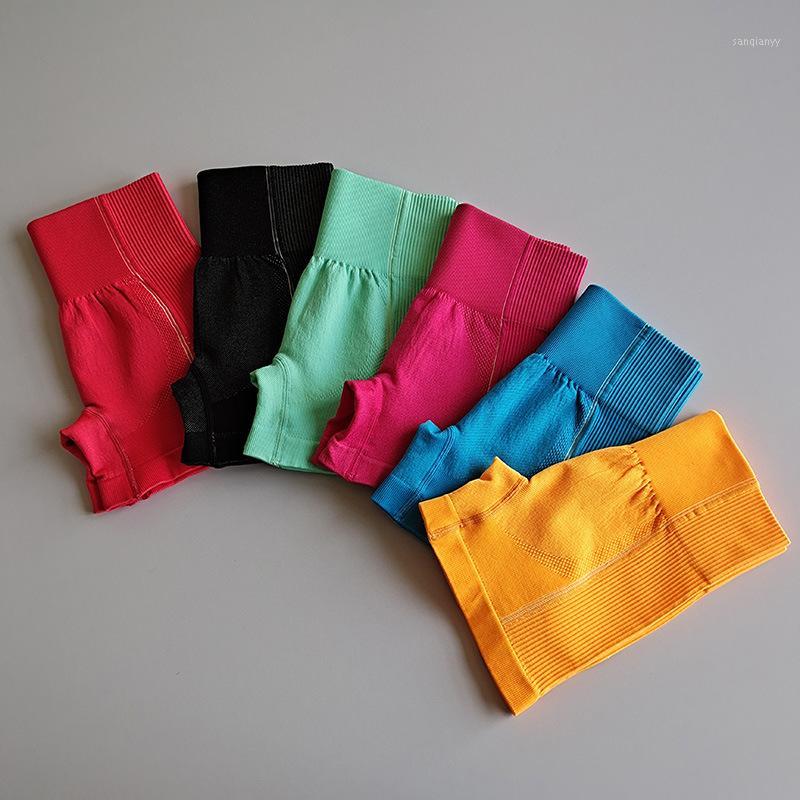 

Running Yoga Short Sport Leggings Running Shorts High Waist Workout Fitness Women Shorts1, Blue
