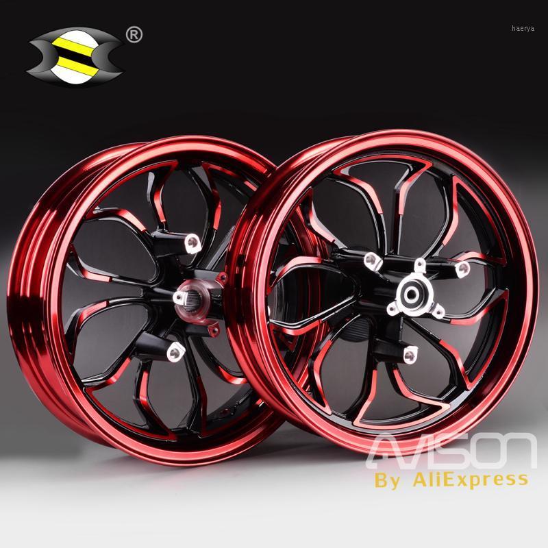 

For NMAX155 NMAX 155 NMAX125 Motorcycle Wheel Rims Front Rear Wheel Rim Set Aluminum Alloy Red1