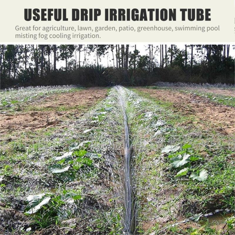 

Garden Hose 656FT Drip Irrigation Tube 3-5 Holes Drip Tape Tubing Agricultural Irrigation Hoses Crops Plants Watering Tube1, As pic