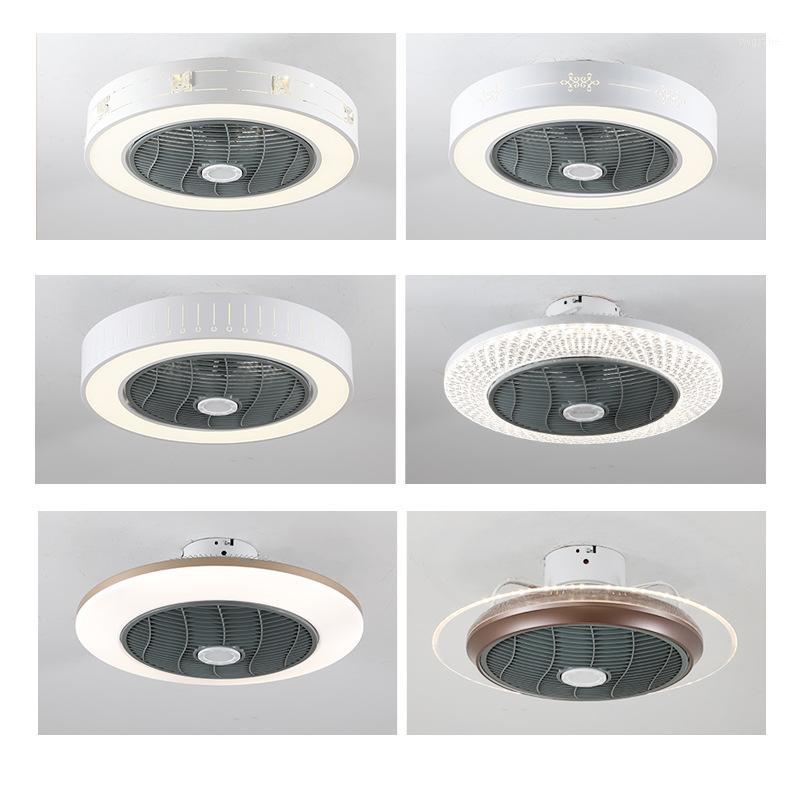 

2020 Brand New LED Fan Light Smart Ceiling Fan Lights 2.4G remote control Promise dimming Restaurant lamp AC110V AC220V1
