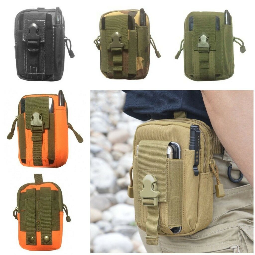 

Tactical Waist Bag Phone Cases Outdoor Oxford Travel Fanny Pack Camp Hiking Camo Military Army Molle Belt Utility Tool Pouch Holster Wallet