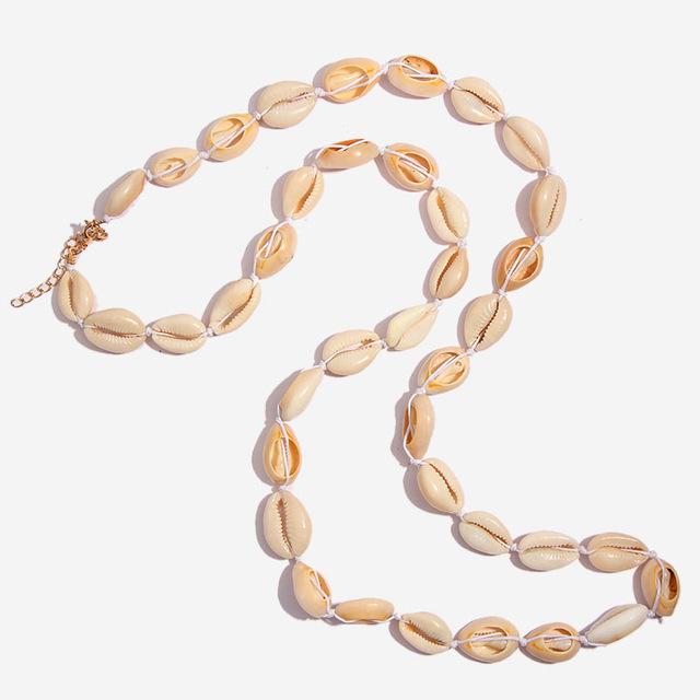 

JUST FEEL Trendy Bohemian Wooden Beads Layer Chain Pendant Necklace Women Ethnic Statement Necklace Party Chokers Jewelry