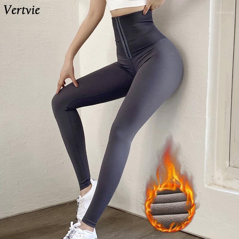 

High Waist Body Building Fitness Legging Stretch Tights Body Shaping Trousers Running Leggings Workout Training Pants1, Black plus cashmere