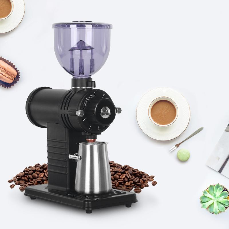 

ITOP Electric Italian Coffe Grinder Stainless Steel 200W Coffee Beans Grinding Machine Adjustable Speed Burr Grinders IT-520A01