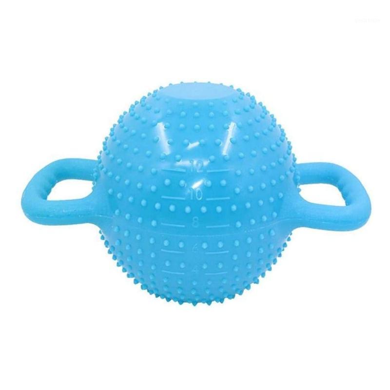 

6KG Yoga Injection Massage Kettle Bell Double Handle Women Pilates Massage Dumbbell1, Blue