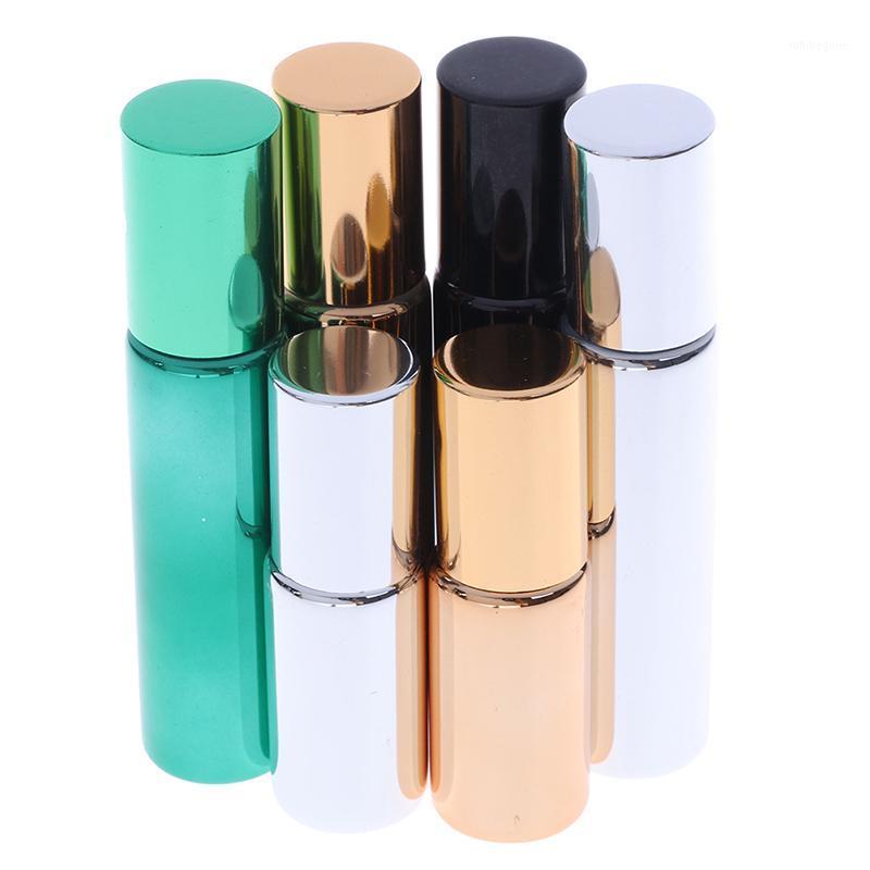 

5/10ML Rollerball Massager Oogcrème Parfum Navulbare Lege fles Container Etherische Olie Flessen Roll Op Roestvrij Staal1