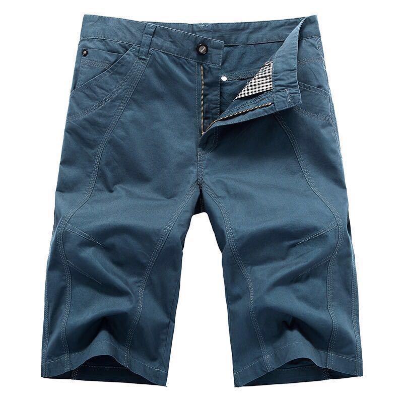 

2021 Summer New Men's Casual Shorts Male Work Man Short Pants Plus Size 29-40 Aeuv, A333 4