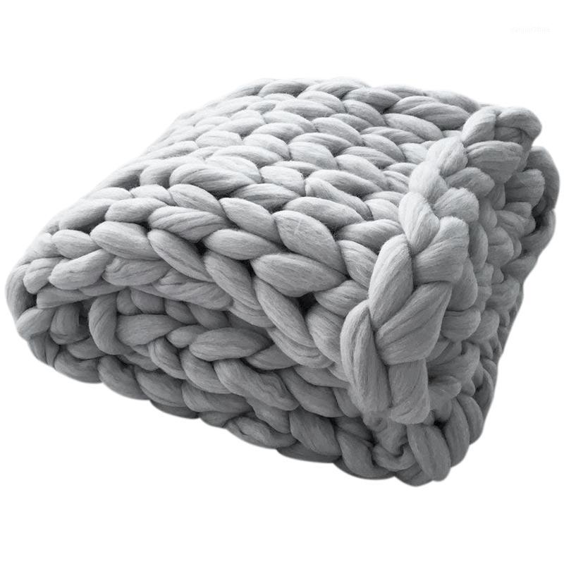 

Chunky Knit Blanket Handmade By Soft Knitting Throw Bed Bedroom Decor Bulky Sofa Sofa Decor Air Conditioner Blanket1