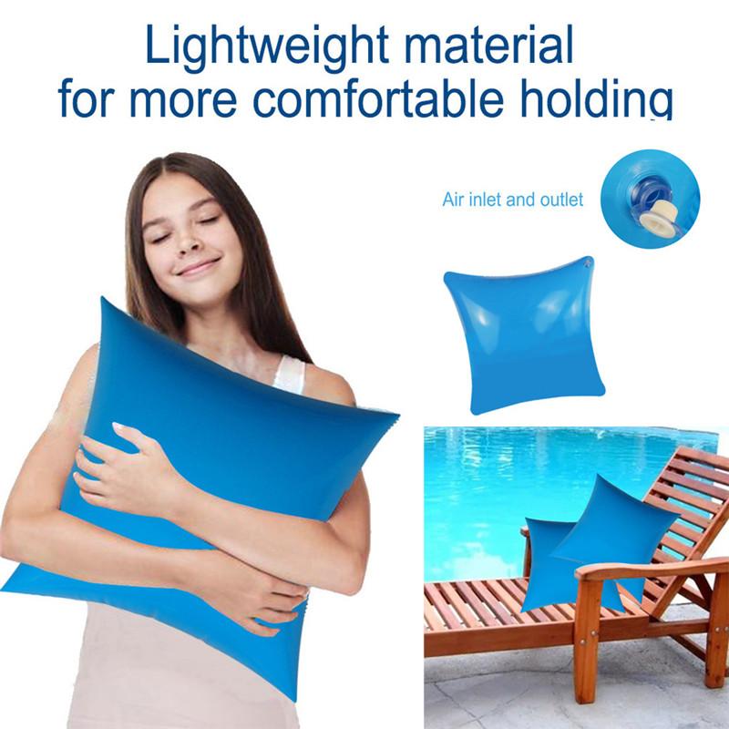 

Pillow Environmental Square PVC Office Travel Inflatable Waist Cushion Cushions Case