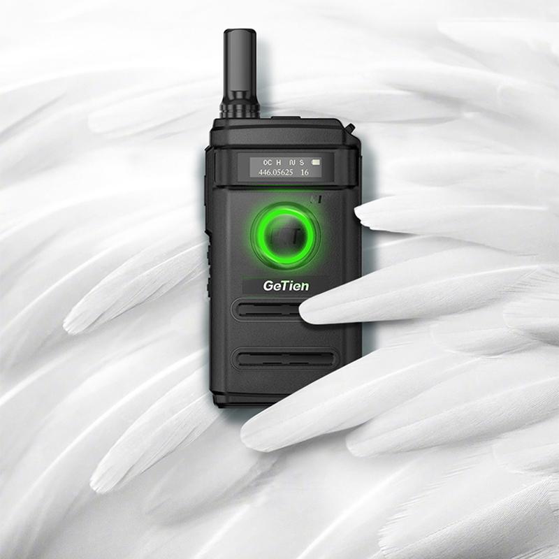 

10pcs GeTien Mini Handheld Walkie Talkie Lightweight Small Machine Small Handheld Hotel Outdoor Two Way Ham Radio HF Transceiver