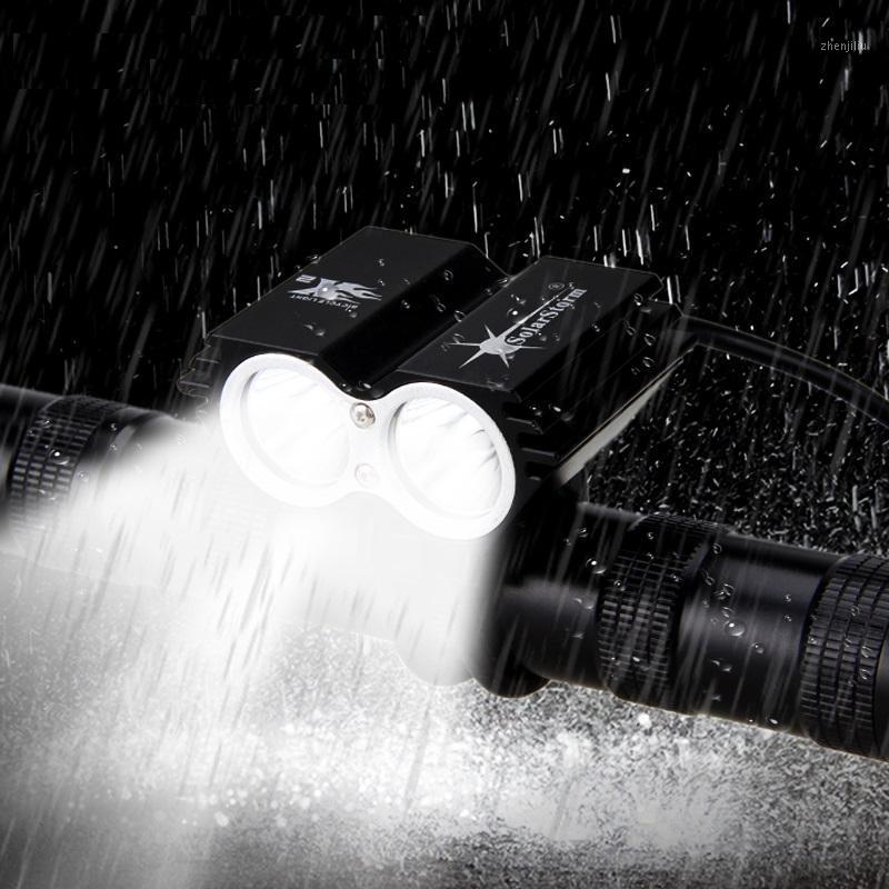 

SolarStorm 1000 Lm X2 led Bike Bicycle Light Lamp Headlight Rechargeable 18650 Battery Accessories for bicycle1