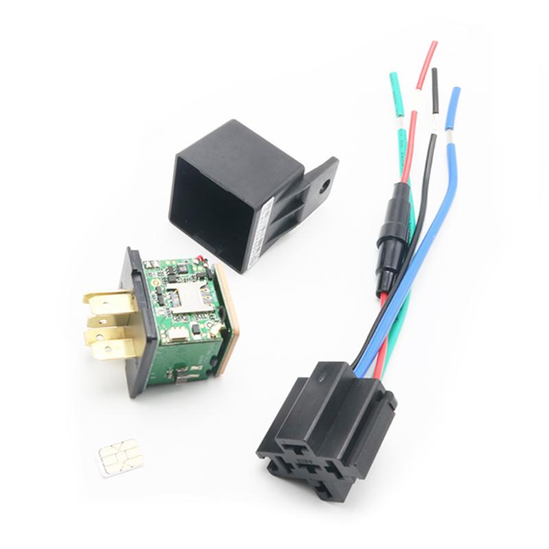 

VODOOL CJ720 Trackers Car Relay GSM SMS APP Locator Remote Control Cut off oil power System GPS Tracker Device for Car