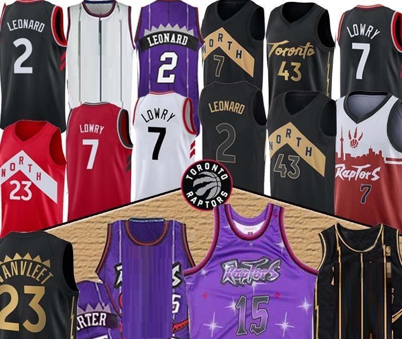 

top Vince 15 Carter Jersey Pascal 43 Siakam Jerseys Kyle 7 Lowry Jerseys Fred 23 VanVleet Basketball Jersey, As shown in illustration
