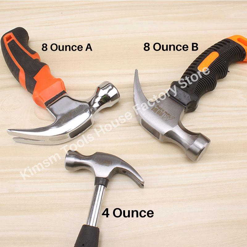 

Mini Claw Hammer For Woodworking Multifunctional Portable Hammer With Rubber Handle Domestic Small Nail DIY Hand Tool
