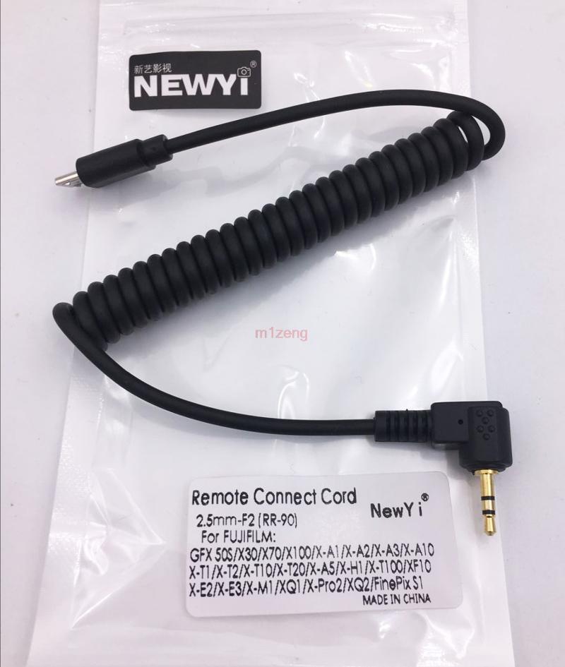 

2.5/3.5mm-RR-90 Shutter Release Connecting cable cord for Fuji XA1/2/3 XE2 XT2 XT20 XT1 XT10 x70 x100 xh1 xm1 camera