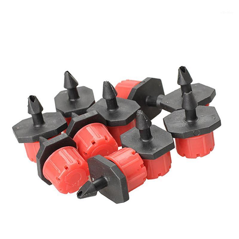 

50pcs Micro Flow Dripper Drip Head 1/4 Inch Hose Garden Irrigation Misting Tool YU-Home1, 50pc