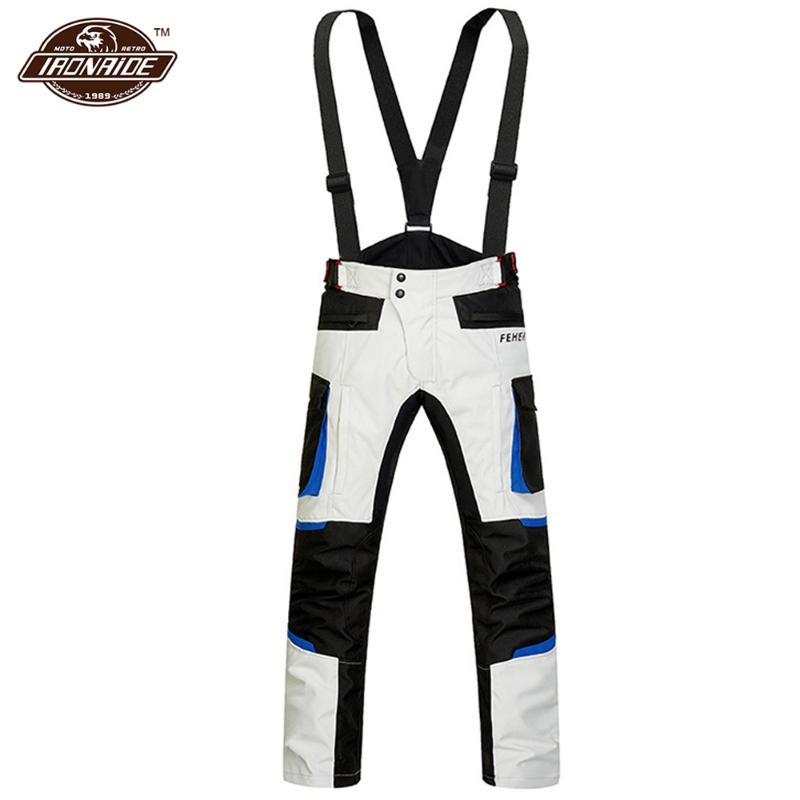 

Windproof Motorcycle Pants Men Motocross Pants Waterproof Moto Protection Wearable Pantalon Moto With CE Certification -5XL