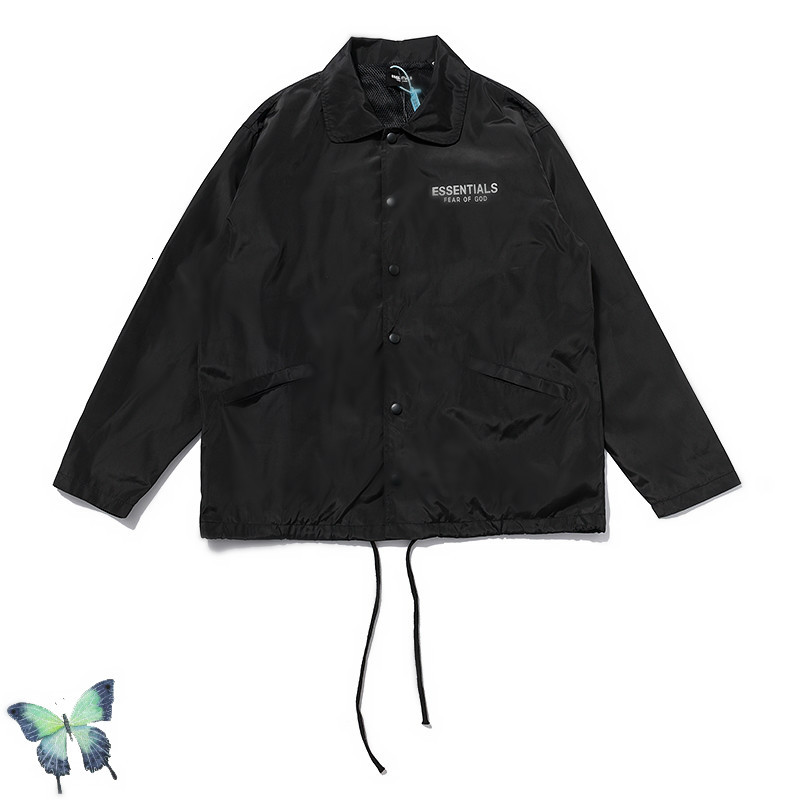 

2021 New Mesh Lining Men Women Fashion Casual Coat High Quality Single-breasted Jacket J6zd, 8085-bai