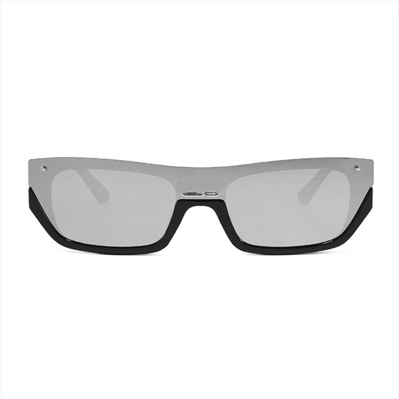 

Sunglasses Men Women personalized version half frame fashion design classic vintage sunglasses Original Box