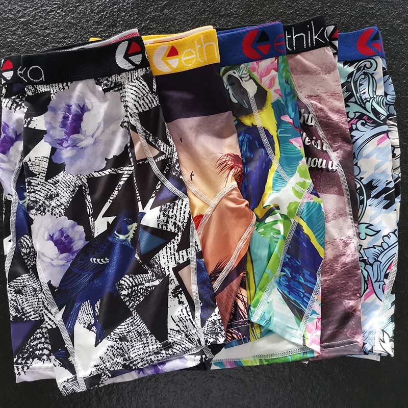 

In Stocks designer boxers Mens Boxer Briefs Print Fashion mens boxers Men Underwear Boxer beach pants calecon boxeurs motion underwear, Random colors