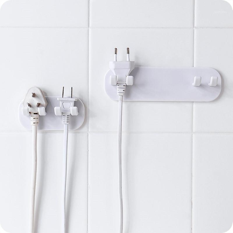 

Powerful plug hook adhesive paste hooks key hanger holder Coat Hanger for cap clothes home organization and storage1