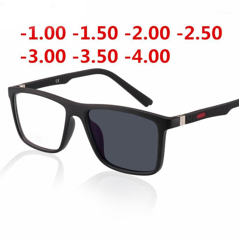 

New Fashion Men; Photochromism, Nearsighted Glasses, Ultralight Frame, TR90, Optical Myopia Frame, Women's - 1.00-1.50-2.001