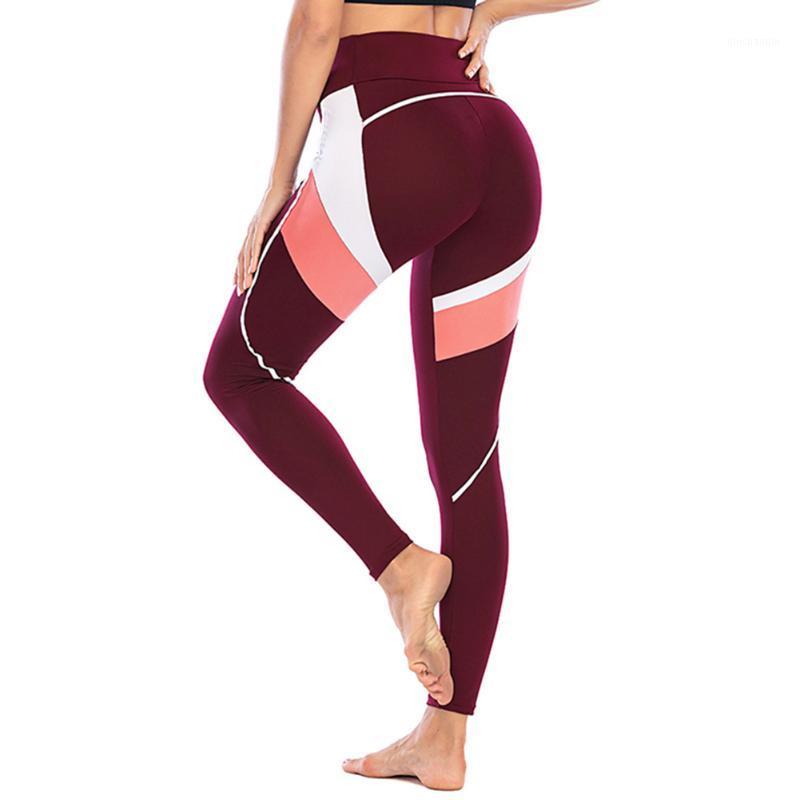 

Women Sports Yoga Leggings Piecing Style Moisturewicking High Waist Breathable Running Hiking Fitness Pants1, Blue