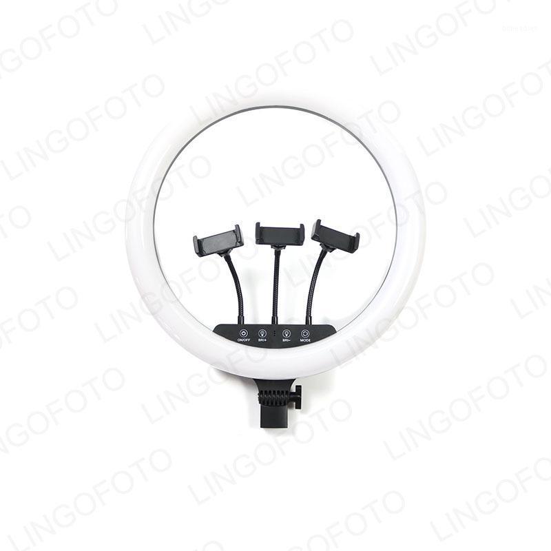 

18''Touch Screen Ring light 3pcs Phone Holder Set for Video Makeup UC9953a1