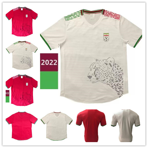 

21 22 Iran National Football Team home away soccer jerseys 2021 2022 red White Football shirt
