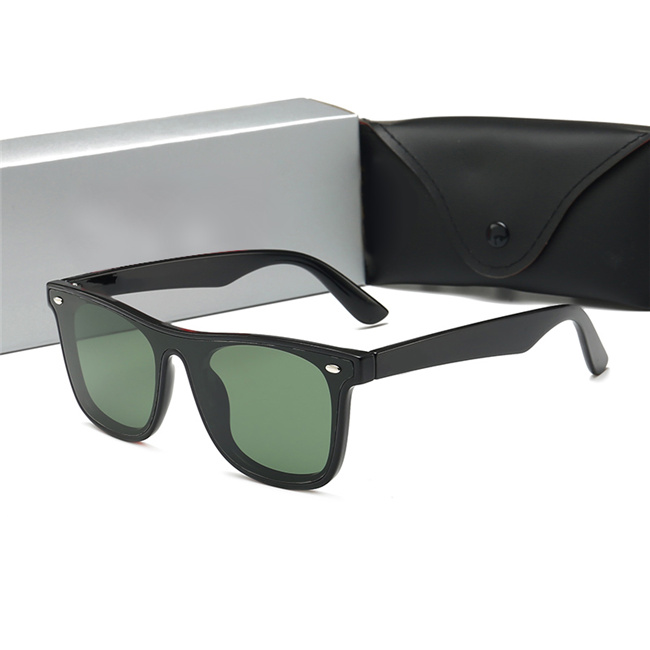 

2020 Luxury new Brand Polarized Sunglasses Men Women Pilot Sunglasses UV400 Eyewear Bans 4440 Glasses Metal Frame Polaroid Lens, White;black