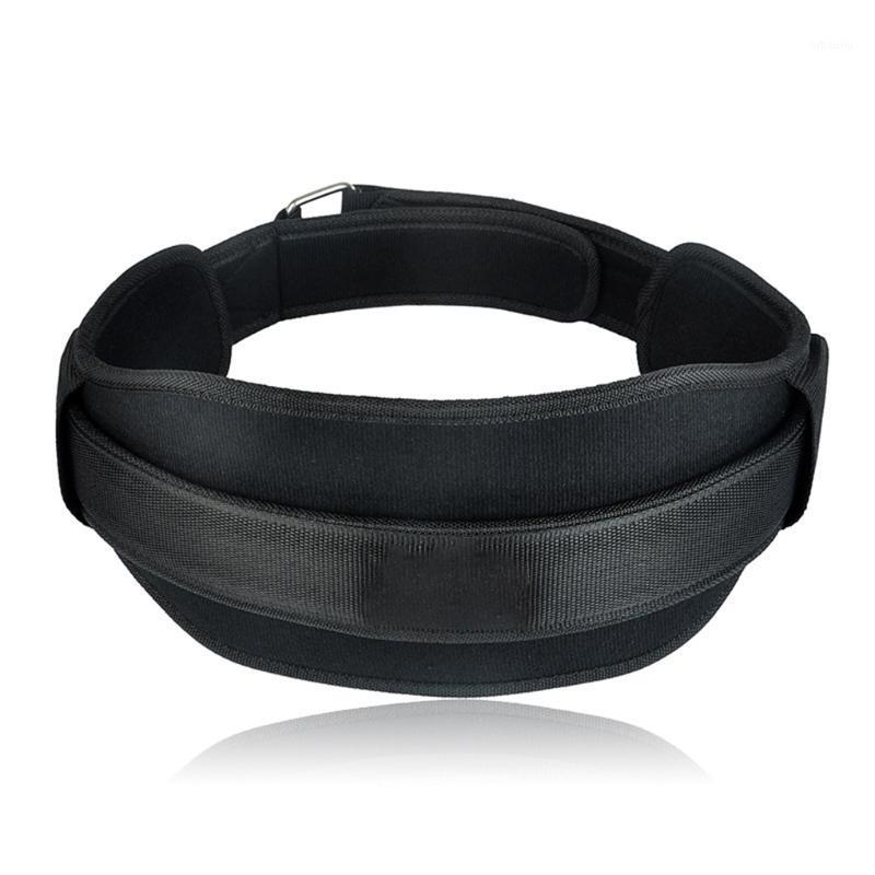 

Waist Support Weightlifting Fitness Training Building Strength Back Weight Lifting Belt Waistband1, Black