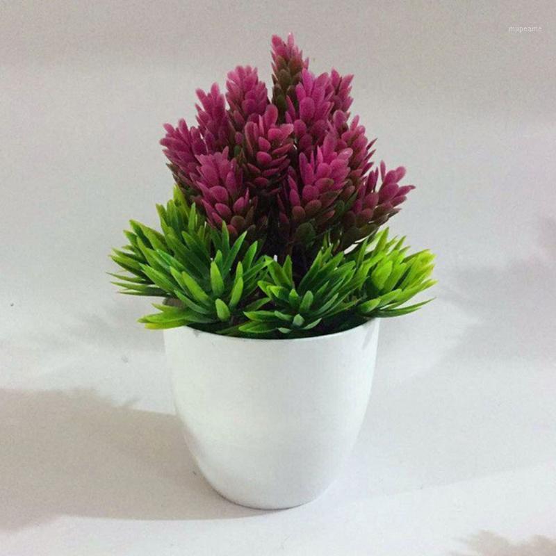 

Bonsai Seed Tree Plant Potted Flower Decoration Purifier Home Decoration1, Pink